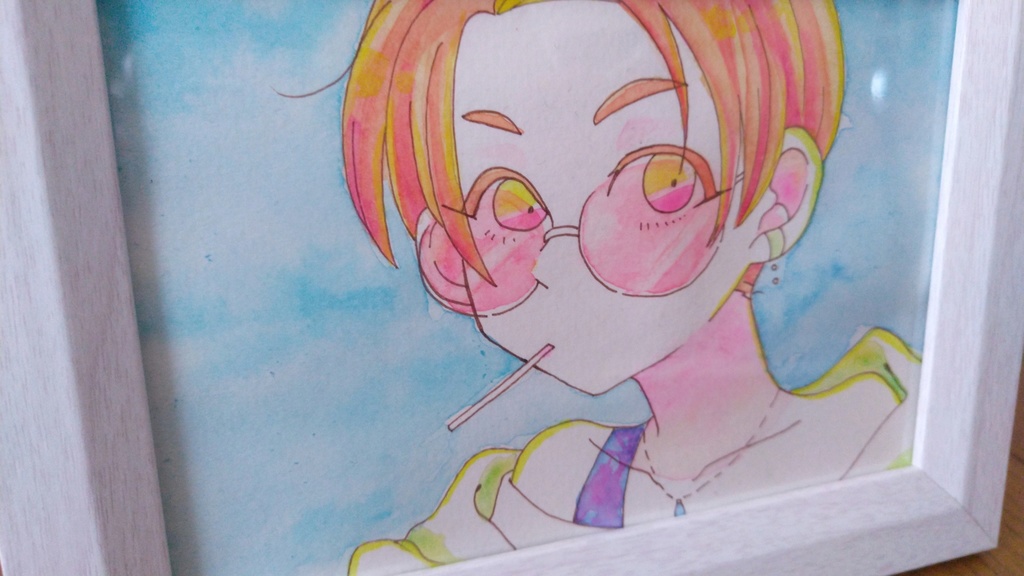 水彩ロリポップ