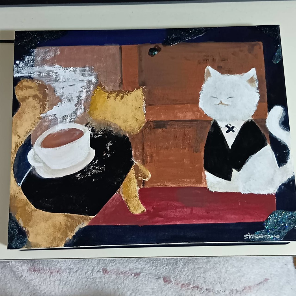 お給仕ネコ