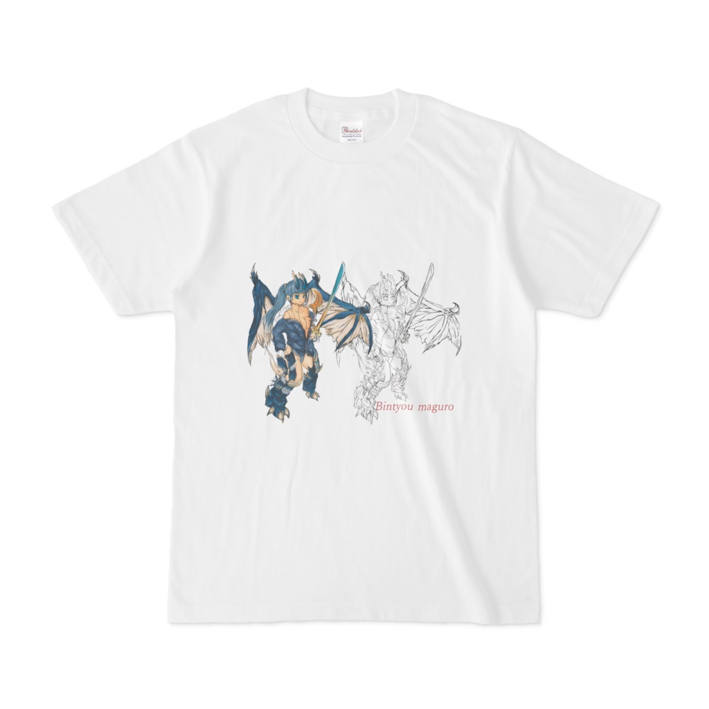 ドラゴン系女子Tシャツ