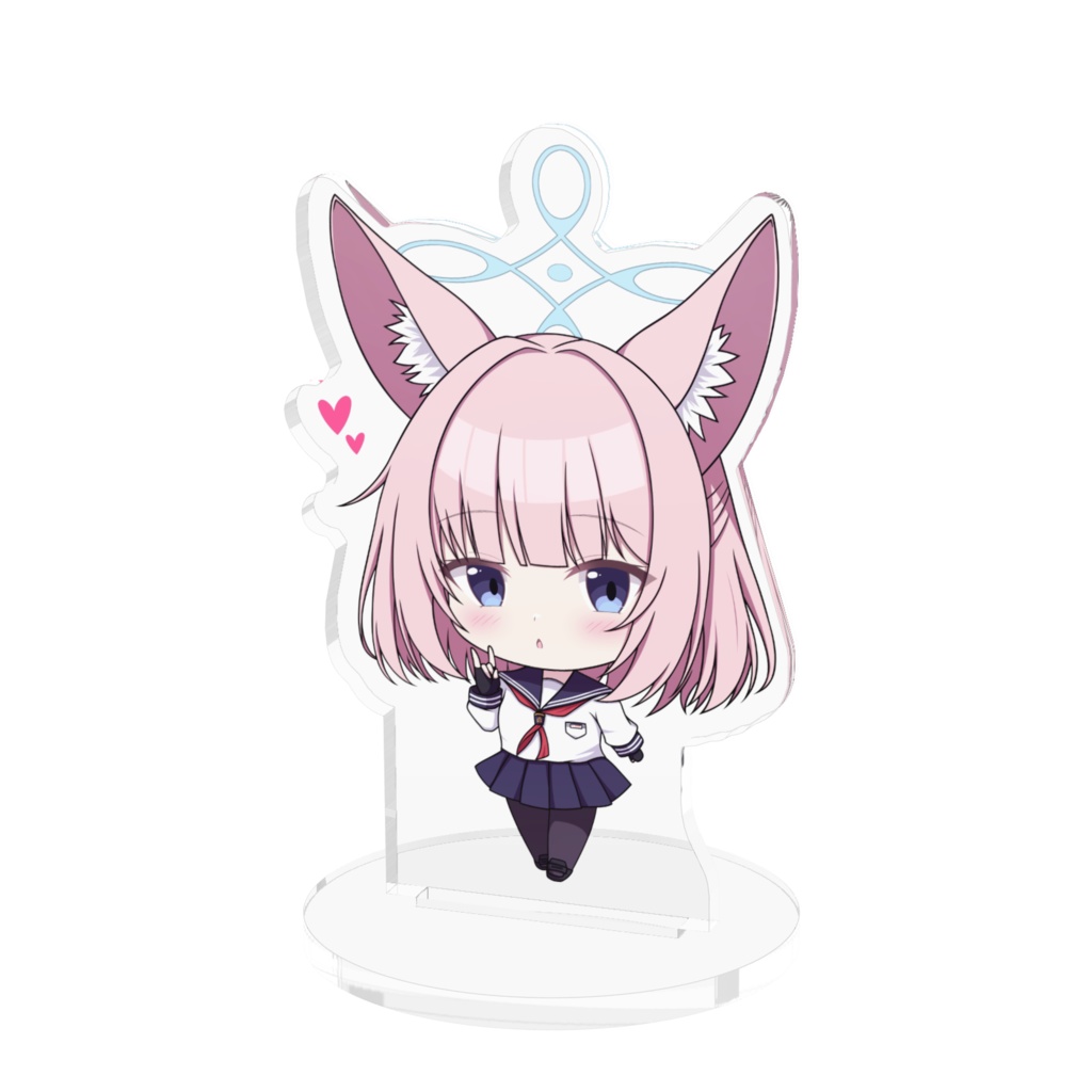 こんこんニコちゃんおきつねアクリルフィギュア