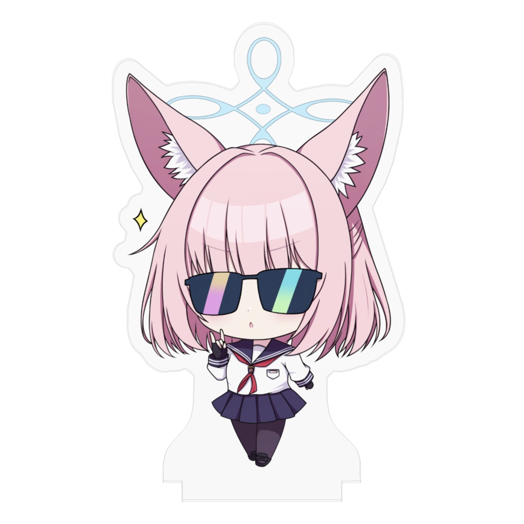 グラサンニコちゃん パリピ!アクリルフィギュア