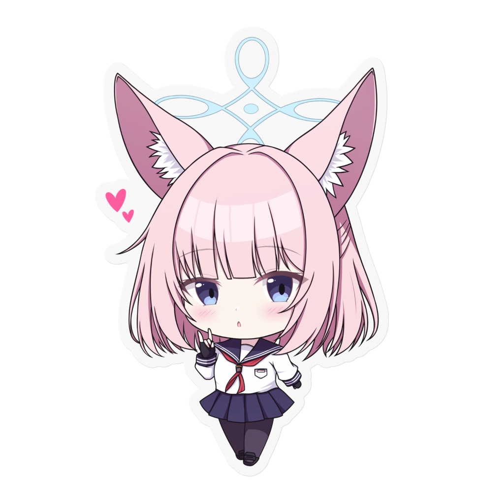 こんこんニコちゃんおきつねステッカー