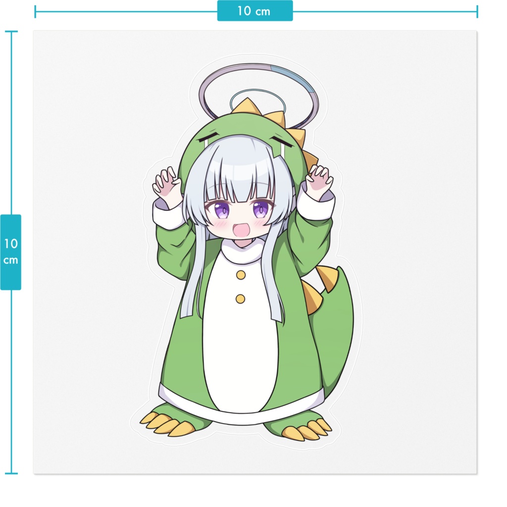 ノアザウルス ステッカー