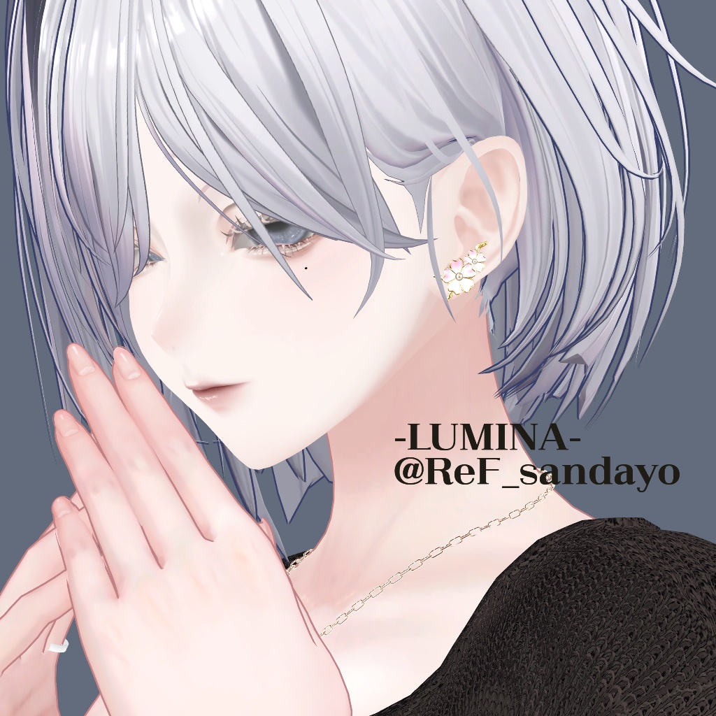 Perle de Cerisier【VRC想定】【3Dアクセサリー・】