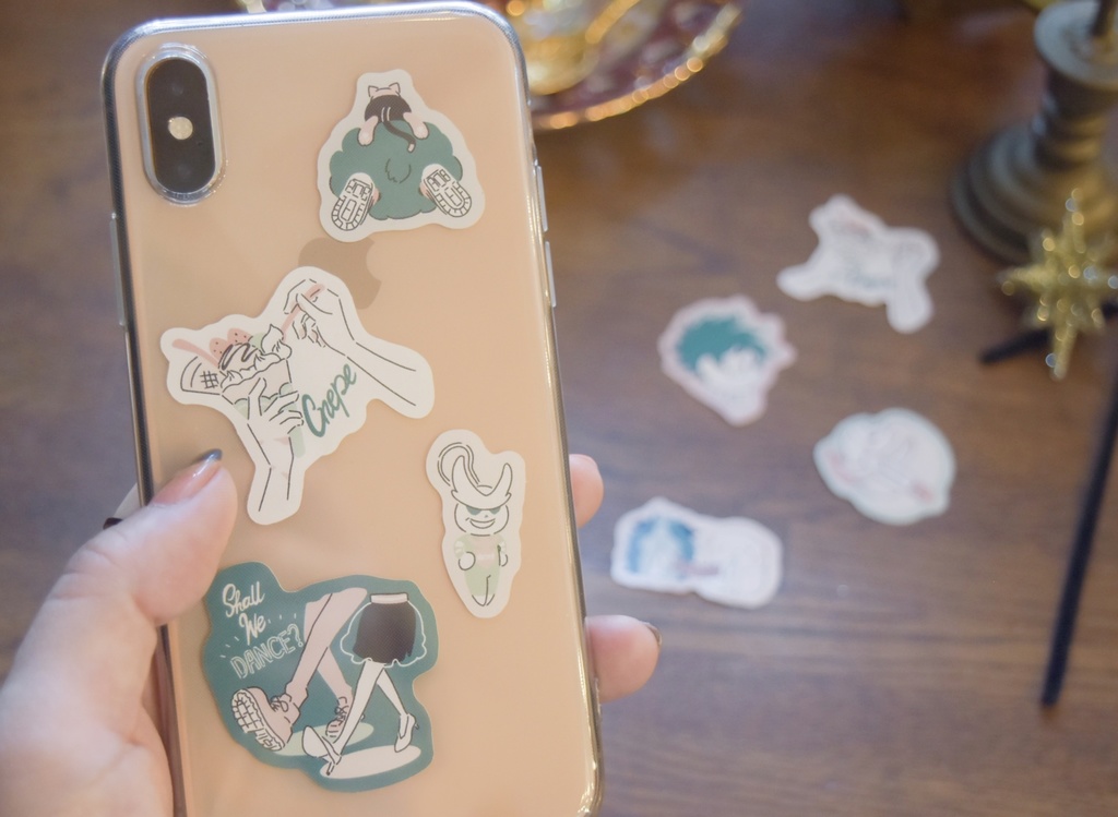 出茶フレークシール