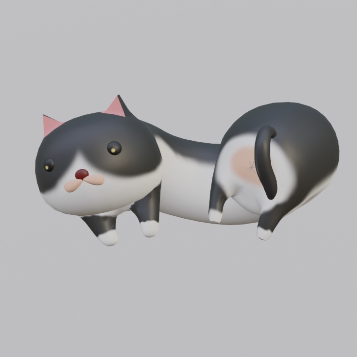 おしゃべりねこ(サバトラ、ハチワレ、三毛)