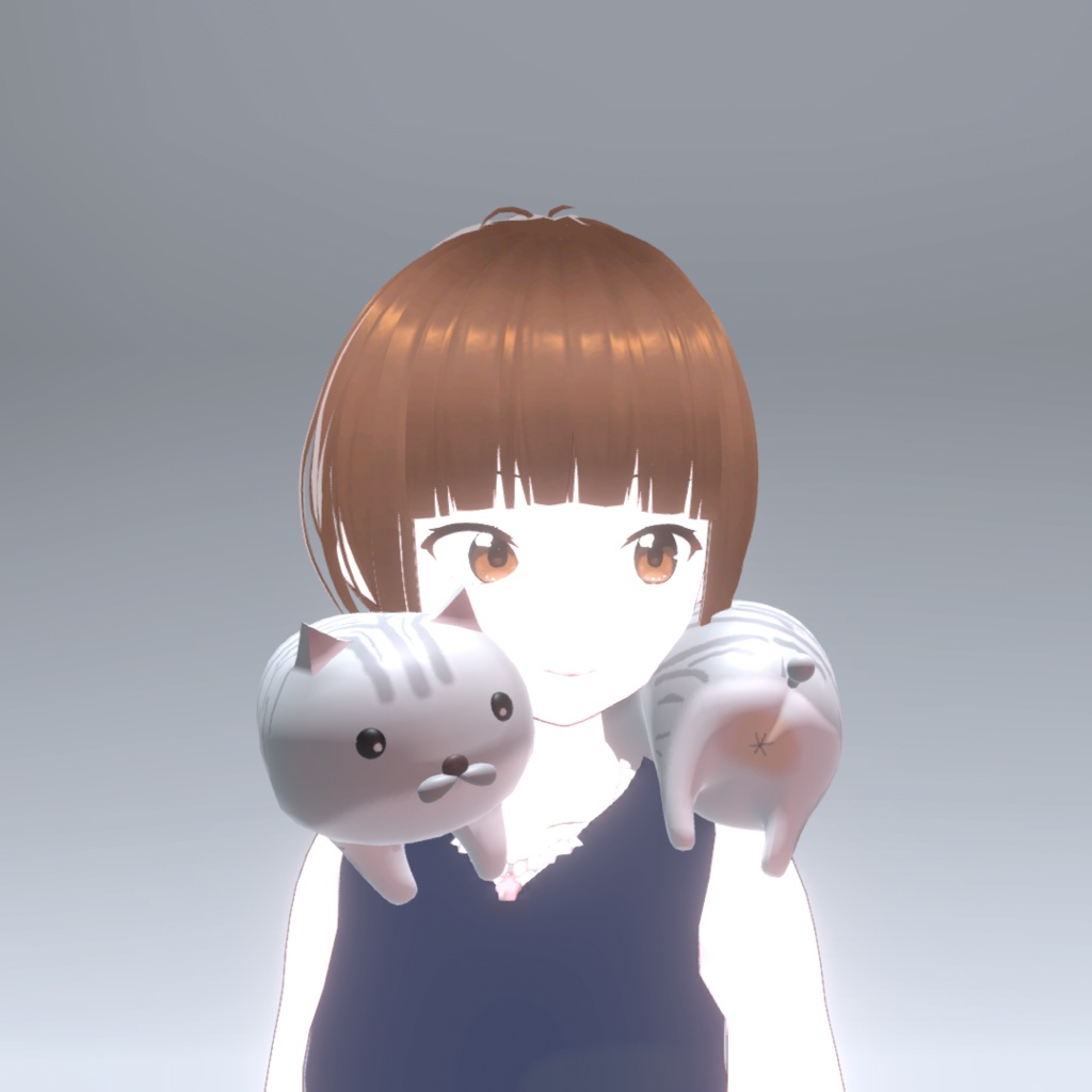 おしゃべりねこ(サバトラ、ハチワレ、三毛)