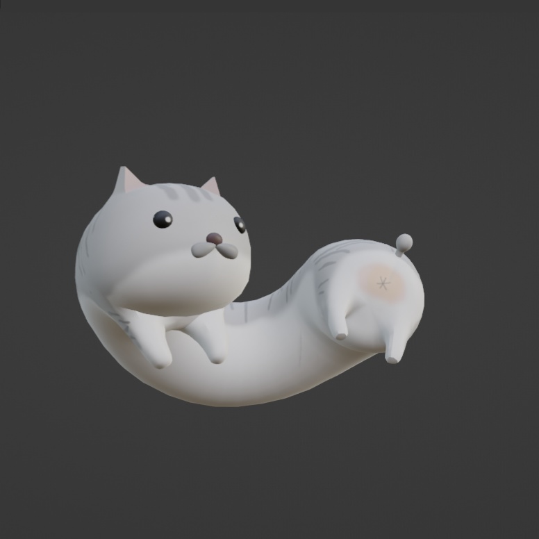 おしゃべりねこ(サバトラ、ハチワレ、三毛)