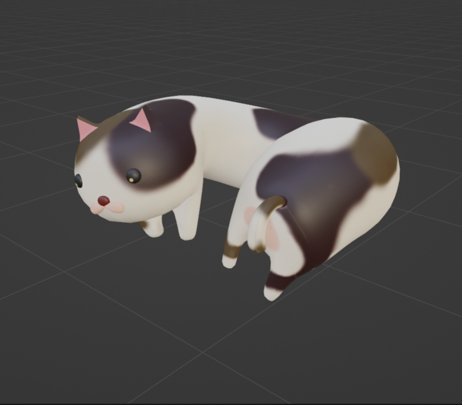 おしゃべりねこ(サバトラ、ハチワレ、三毛)