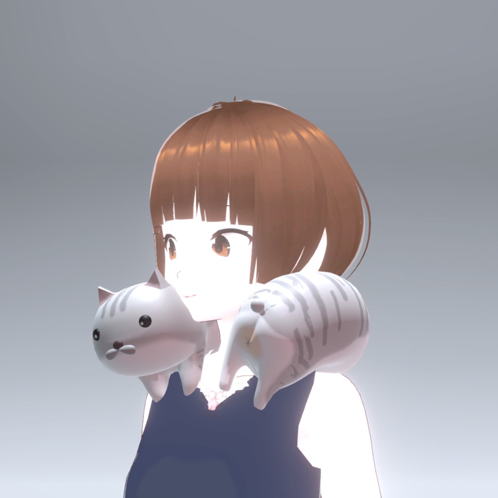 おしゃべりねこ(サバトラ、ハチワレ、三毛)