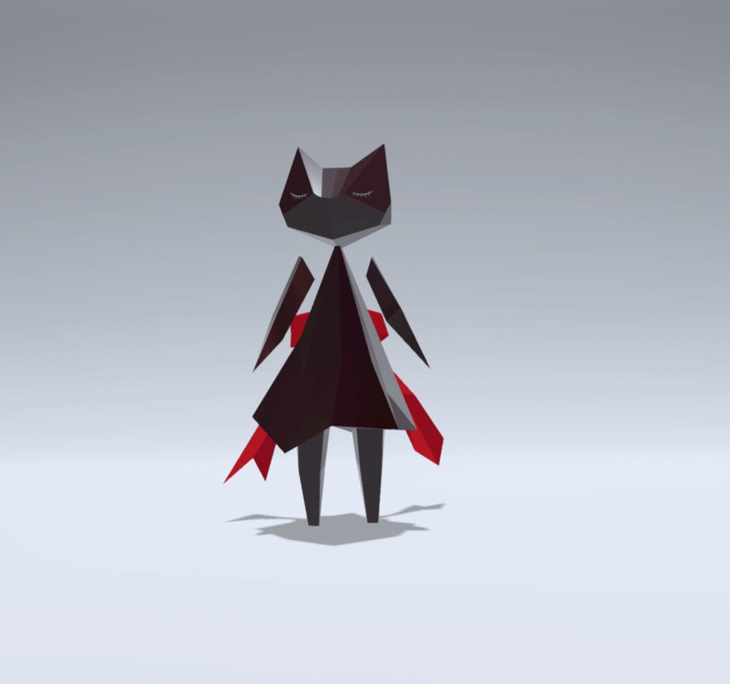 ねここ3Dモデル