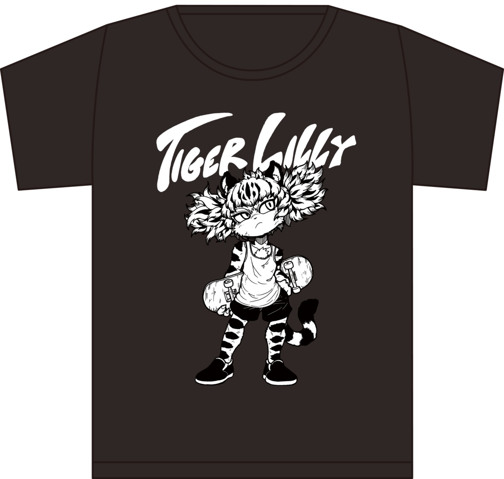 【9/30日まで受付】オリジナルTシャツ『TIGER LILLY_1』