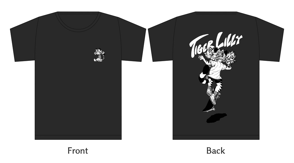 【9/30日まで受付】オリジナルTシャツ『TIGER LILLY_2』