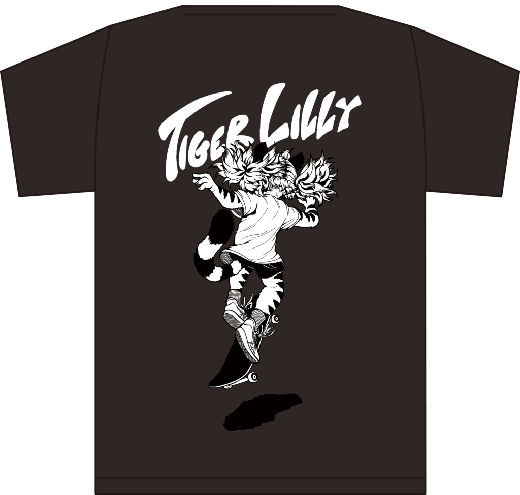 【2/28日まで受付】オリジナルTシャツ『TIGER LILLY_2』