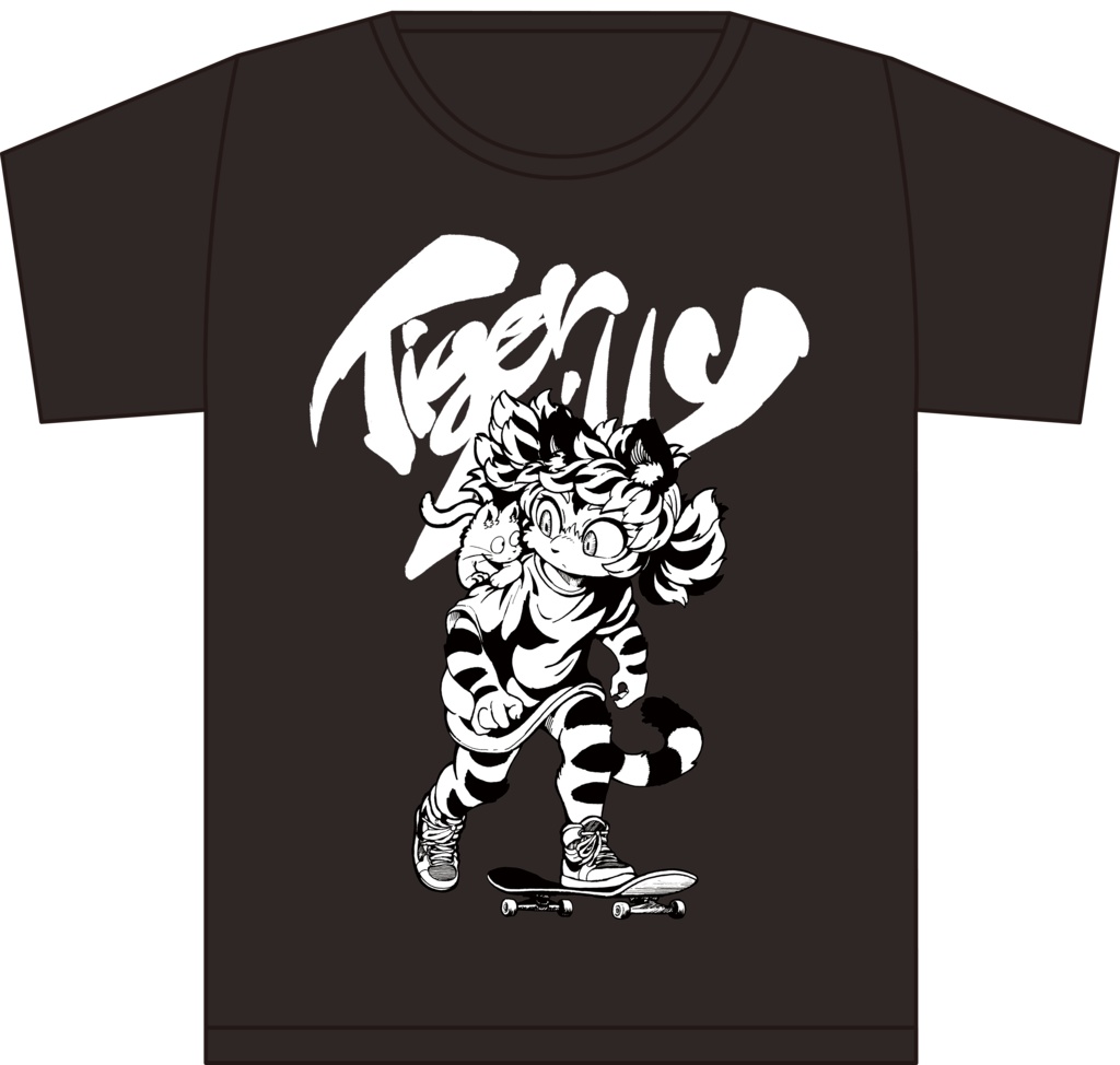 【9/30日まで受付】オリジナルTシャツ『TIGER LILLY_3』