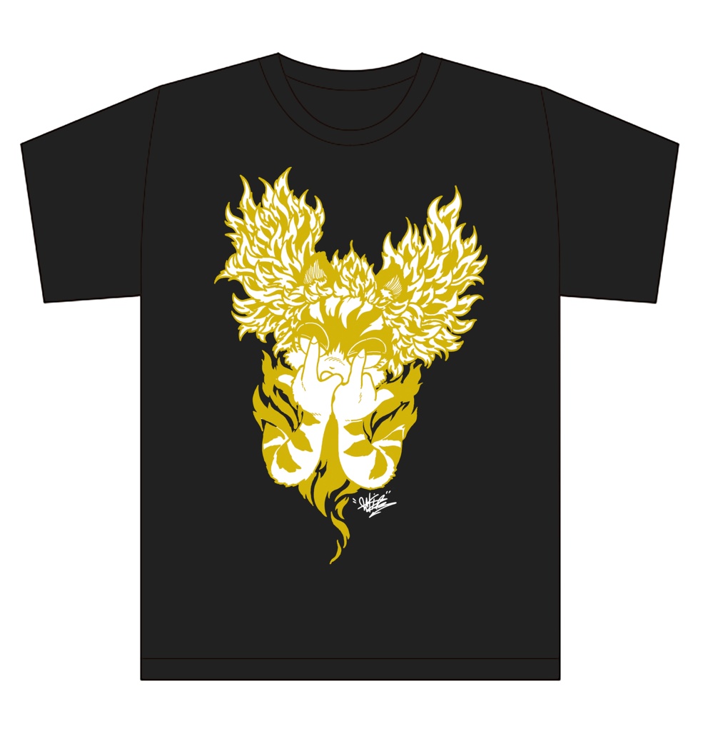 【5/31日まで受付】オリジナルTシャツ『The Finger』