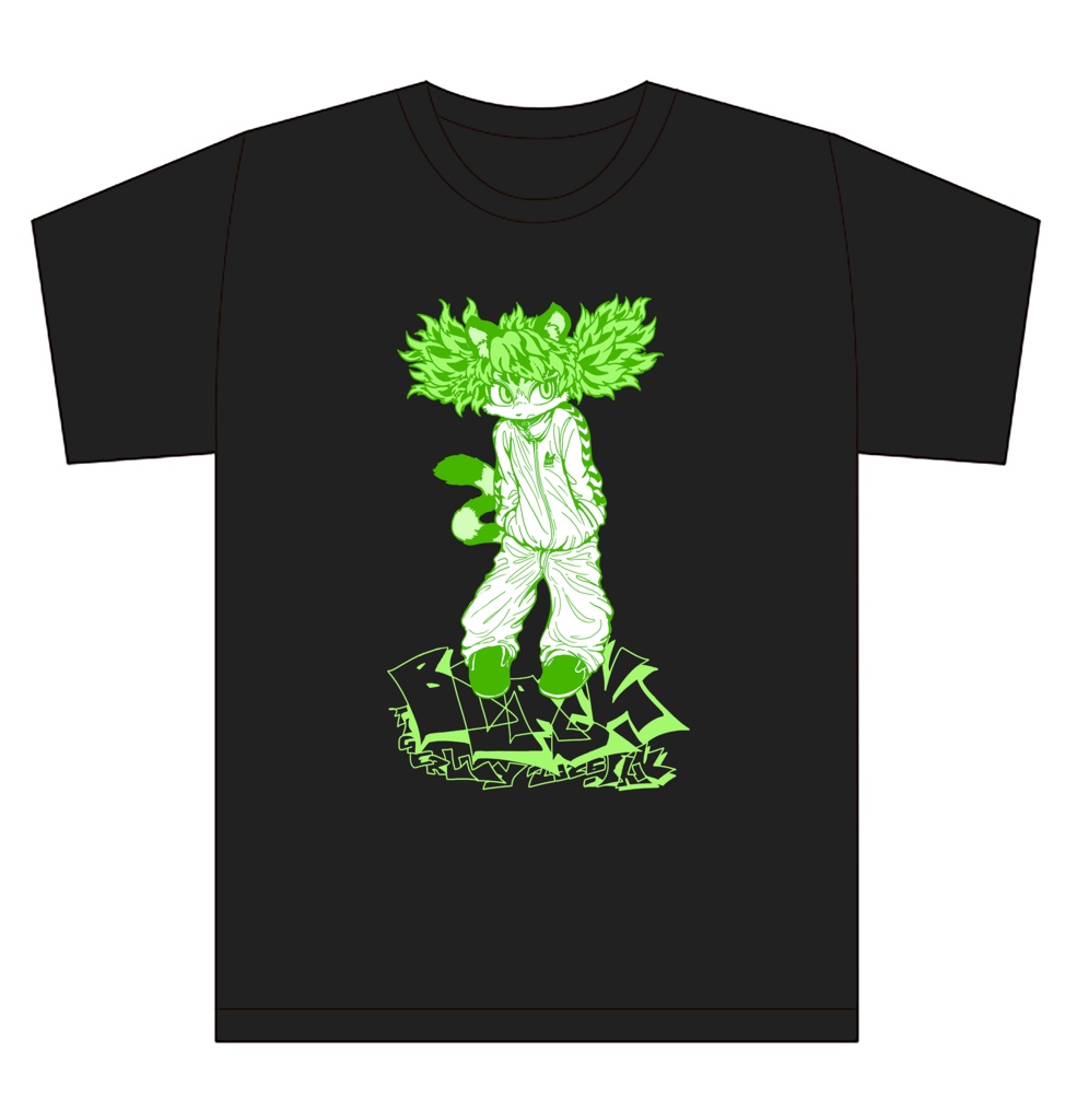 【5/31日まで受付】オリジナルTシャツ『ROJI』