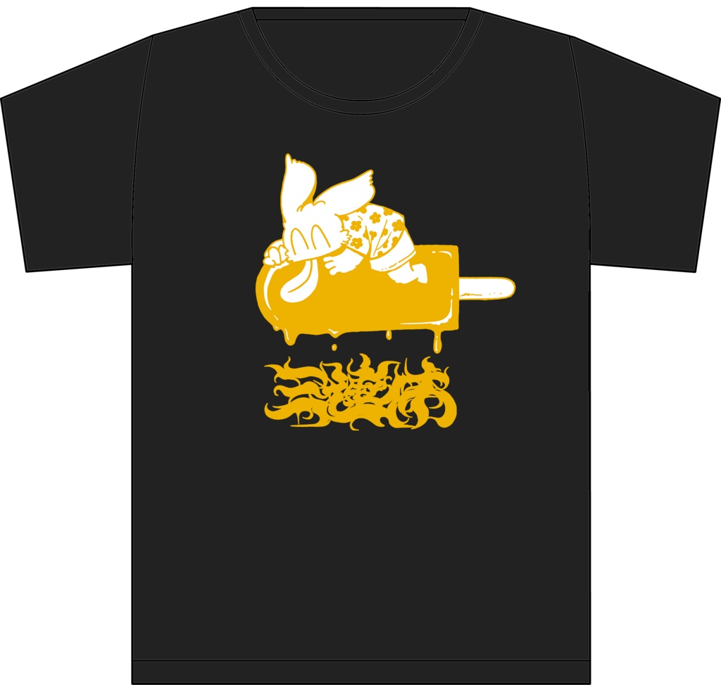 【9/30日まで受付】オリジナルTシャツ『三連休_icecandy_b』