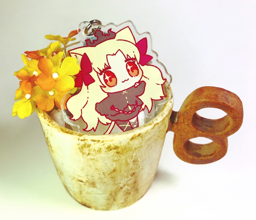 にゃんこアクリルキーホルダー