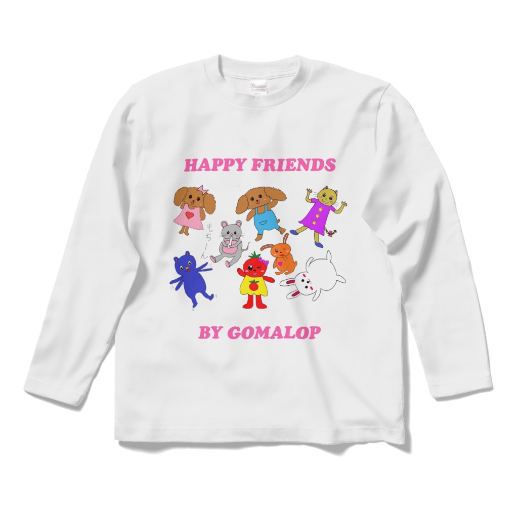 HAPPY FRIENDS　ロングスリーブTシャツ