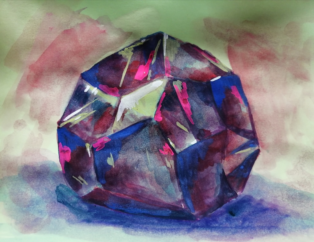 ざくろ石(ガーネット) エコバック