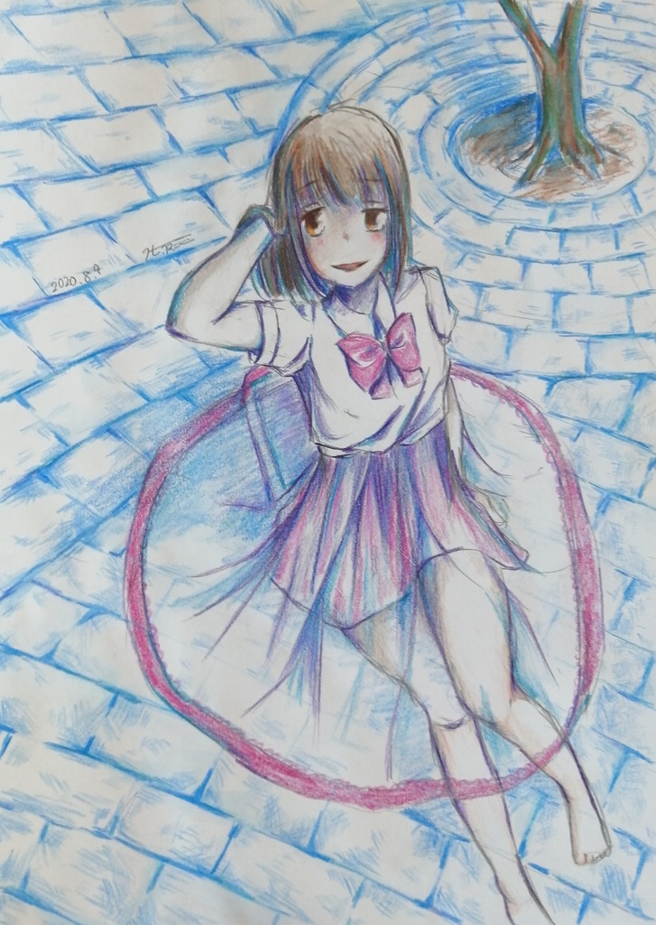 陸の人魚 缶バッチ57mm