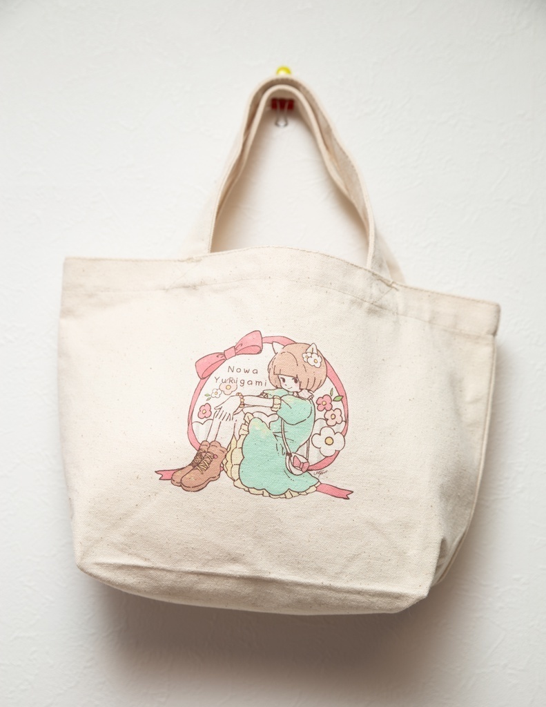 雪上のわ 大人のわのトートバッグ / Sサイズ