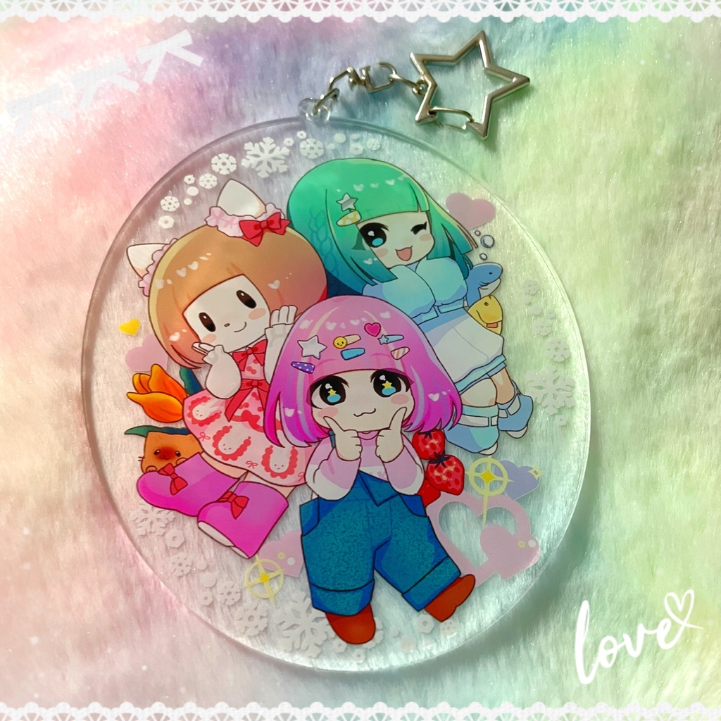 AcRe:lic応援!のわメロしあんBIGアクリルキーホルダー