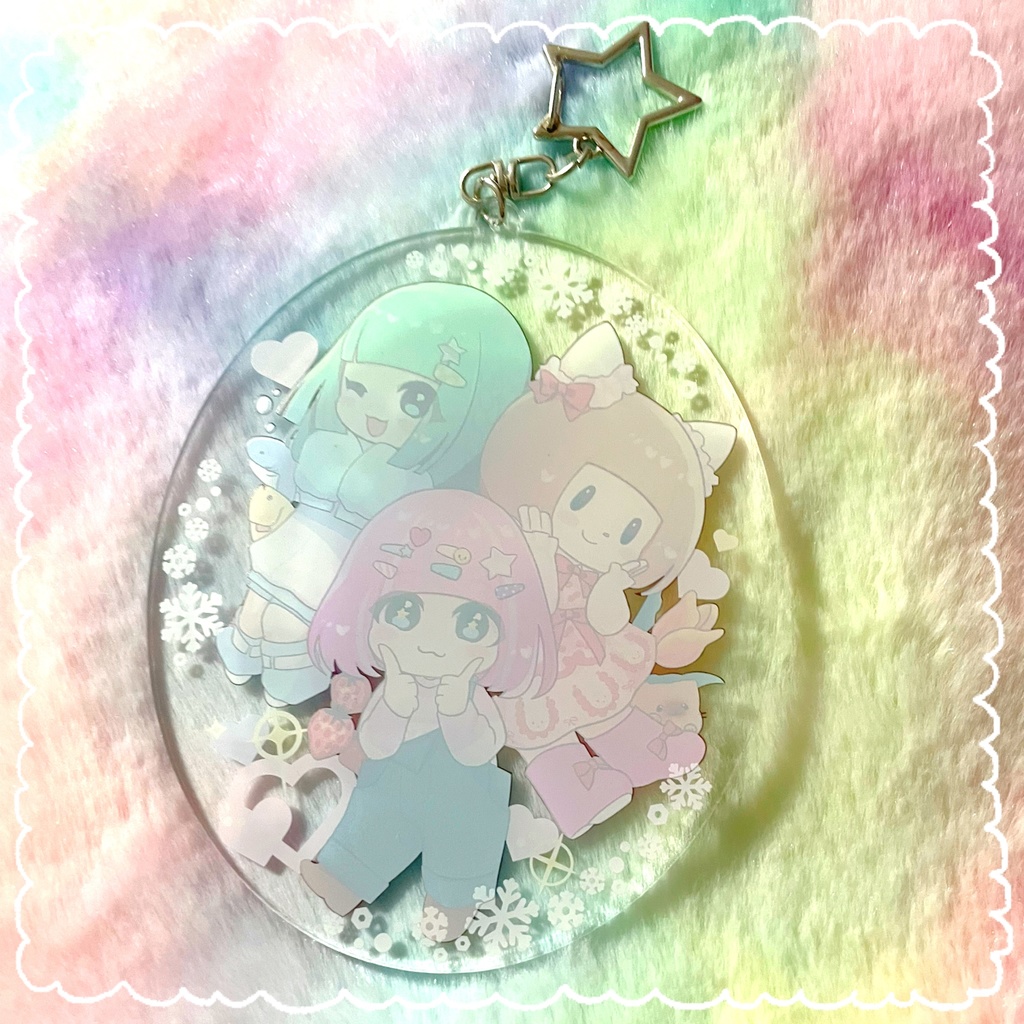 AcRe:lic応援!のわメロしあんBIGアクリルキーホルダー