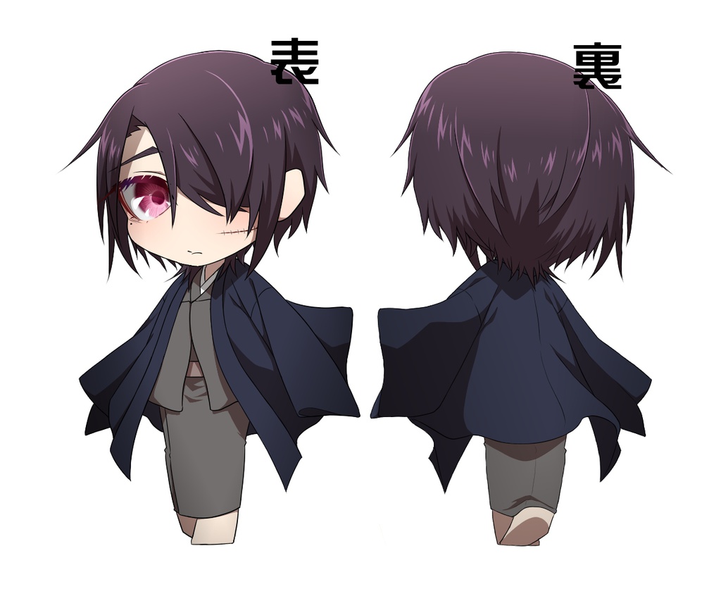 【創作】皐月アクリルフィギュア