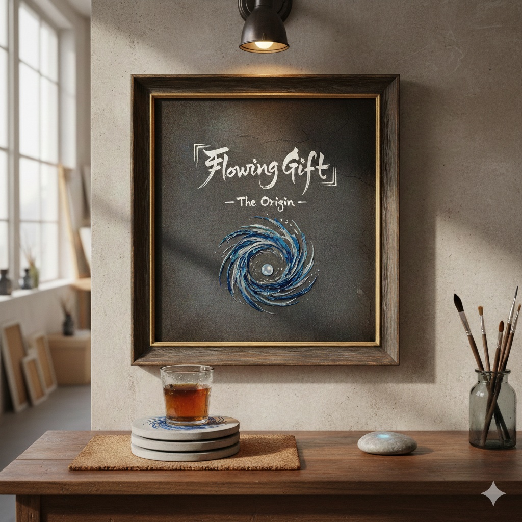 『Flowing Gift』- The Origin - | 魂を目覚めさせる3分間の調和（高音質WAV付）