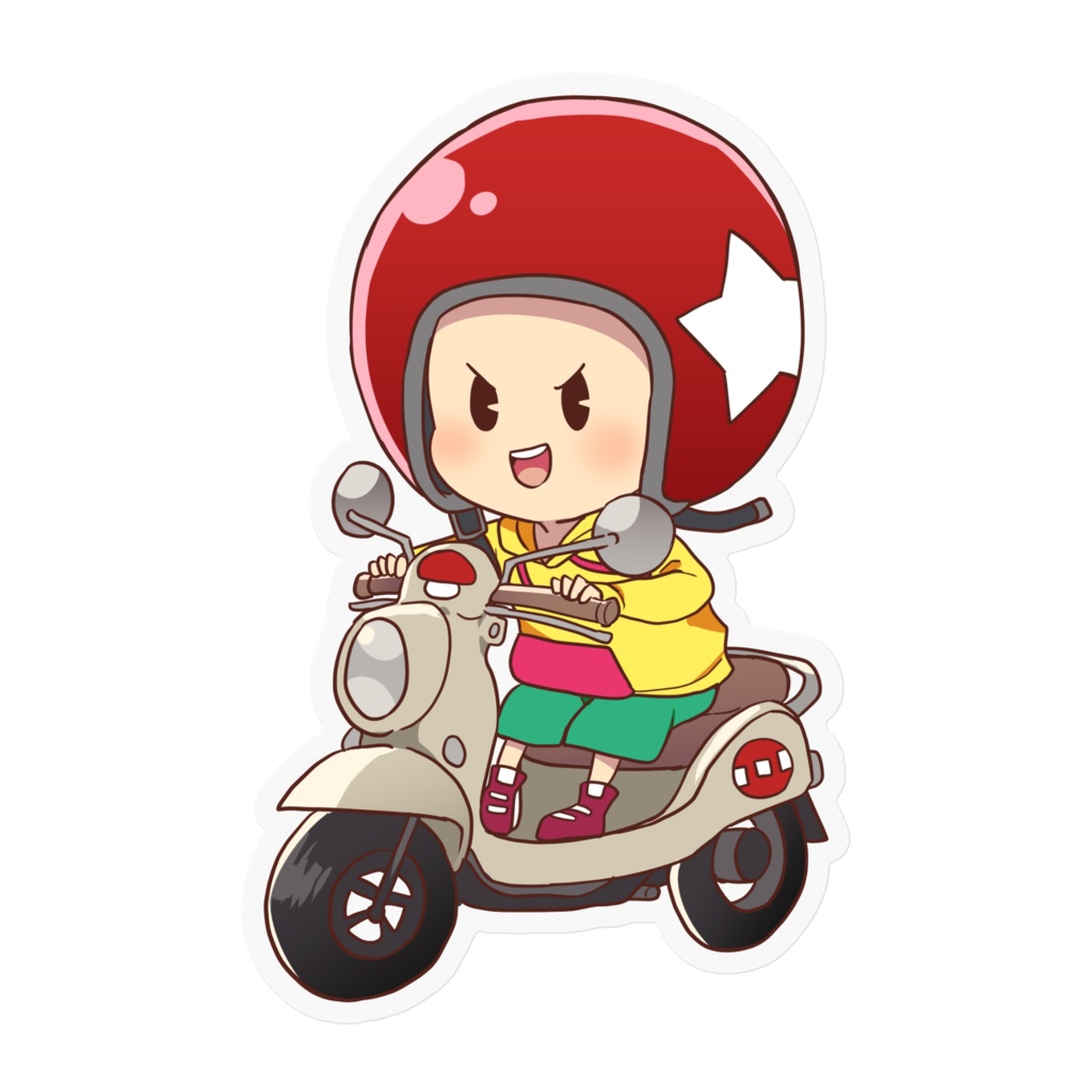 たちばな【今行く!】ステッカー