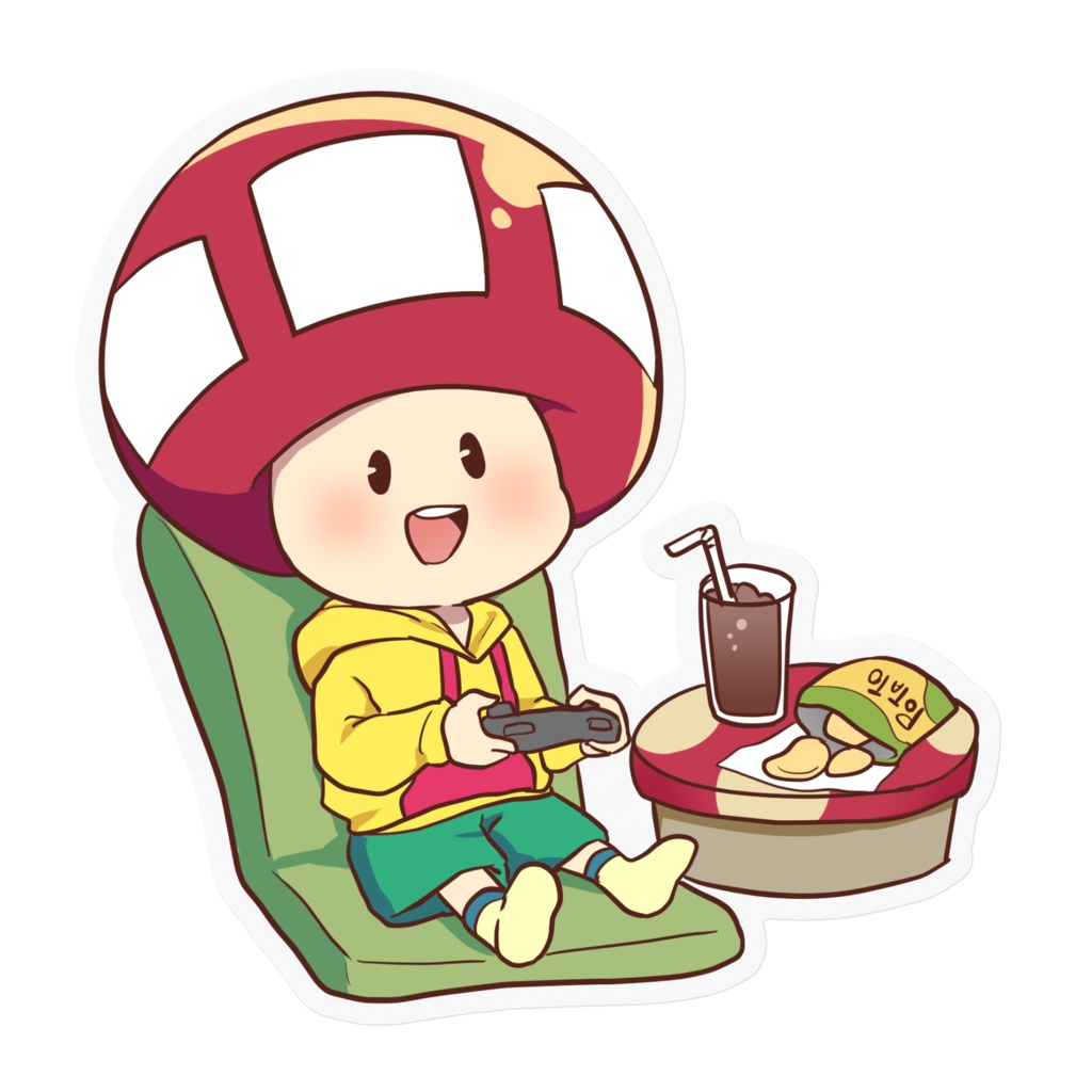 たちばな【ゲーム日和】ステッカー 2種