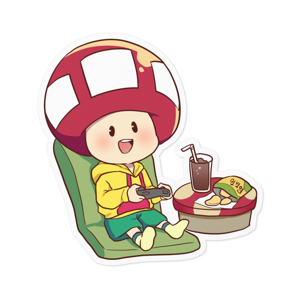 たちばな【ゲーム日和】ステッカー 2種