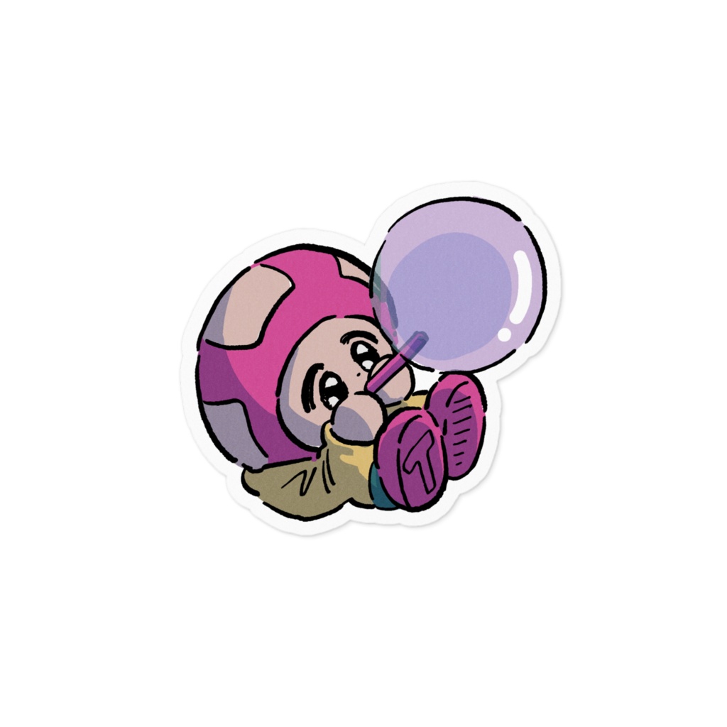 たちべや "bubble" ステッカー - しゃぼん玉 -