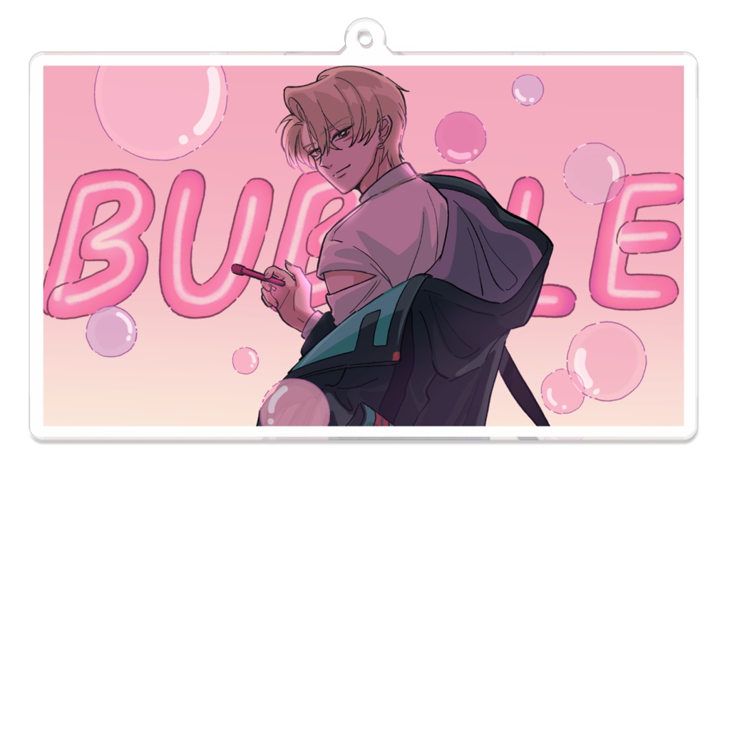 たちべや "bubble" アクキー - 見返り橘 ネオン -