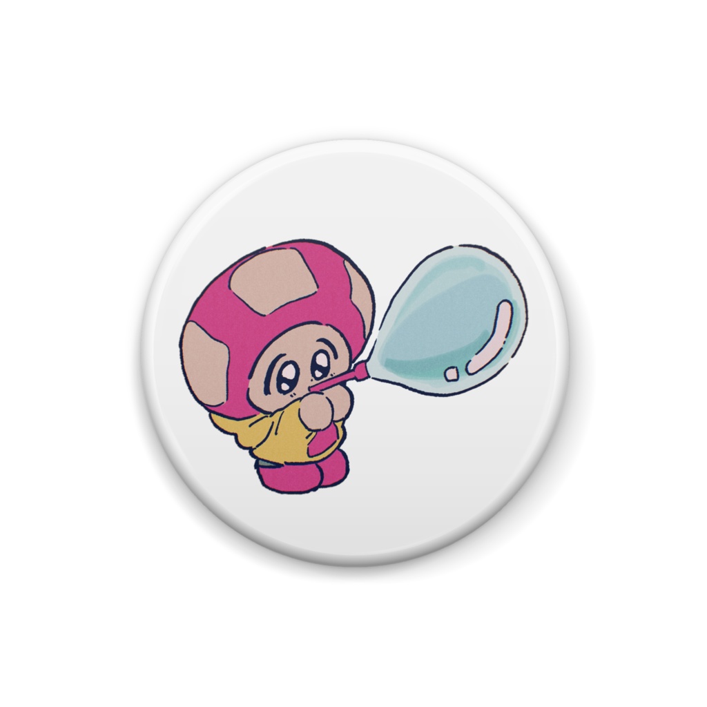 たちべや "bubble" 缶バッジ - しゃぼん玉 -