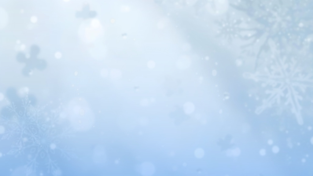 冬の淡光背景セット