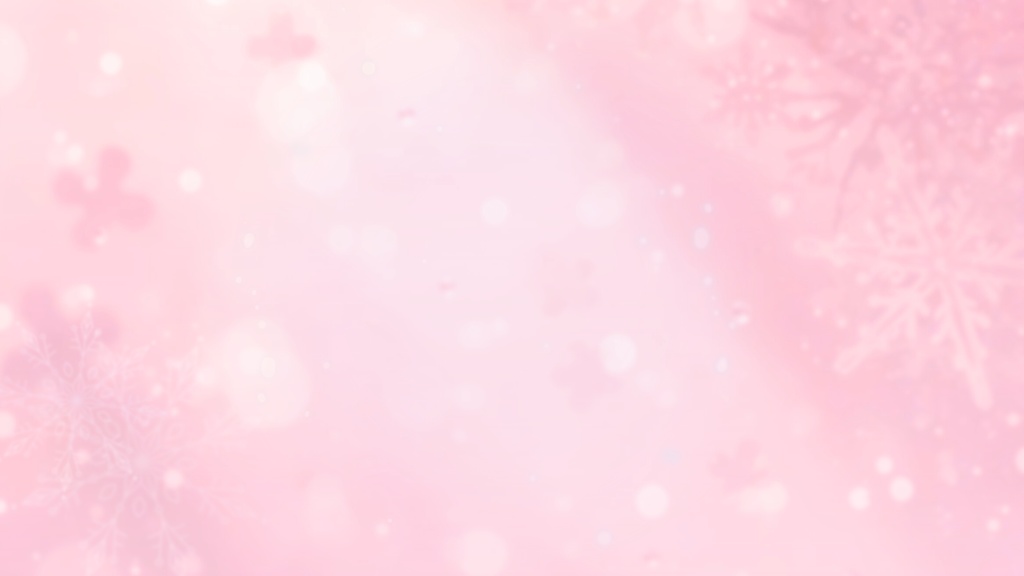 冬の淡光背景セット