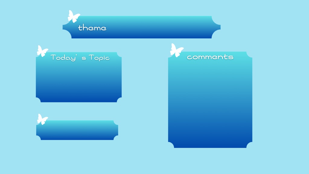 新人VTuber向け 配信背景スターターセット(1920×1080)