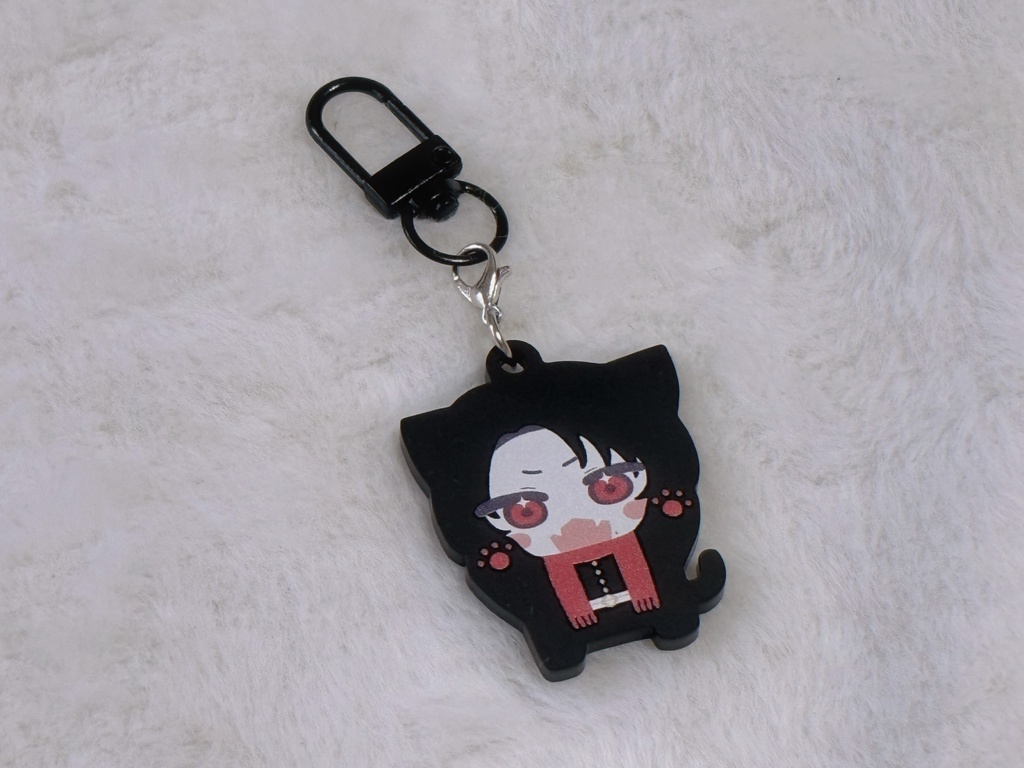 猫ちゃん清光フチなしアクキー
