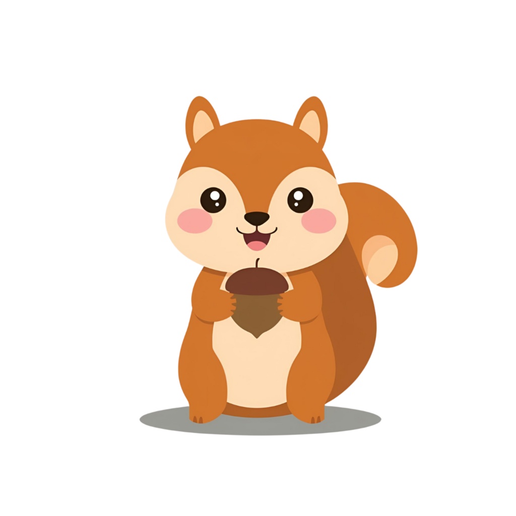 秋のキャラクターイラスト素材集|どんぐり・紅葉・かぼちゃ・リスなど