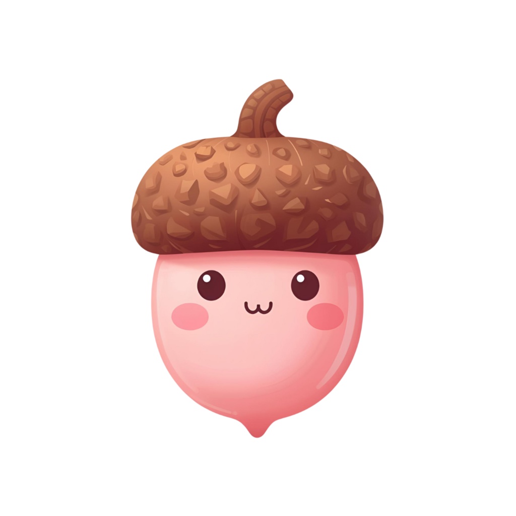 秋のミニマルイラスト素材集|紅葉・どんぐり・小物・日常アイテム