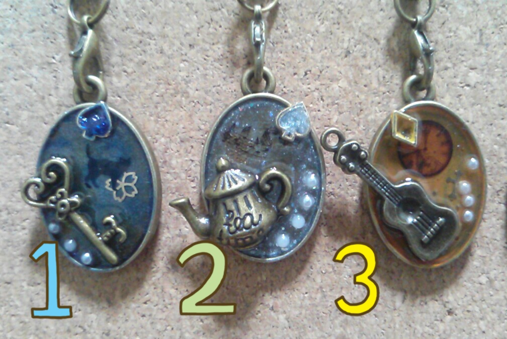 獄卒イメージレジンストラップ