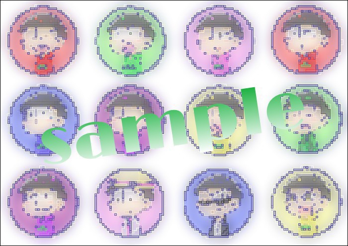 おそ松さん ラミカ&シールセット