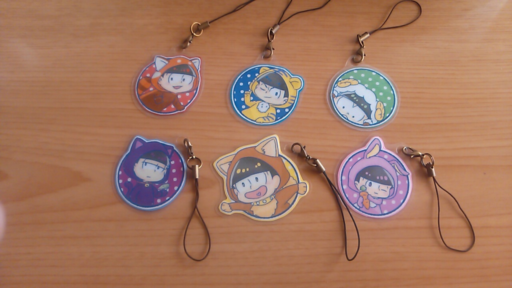 けも松 ラミカストラップ