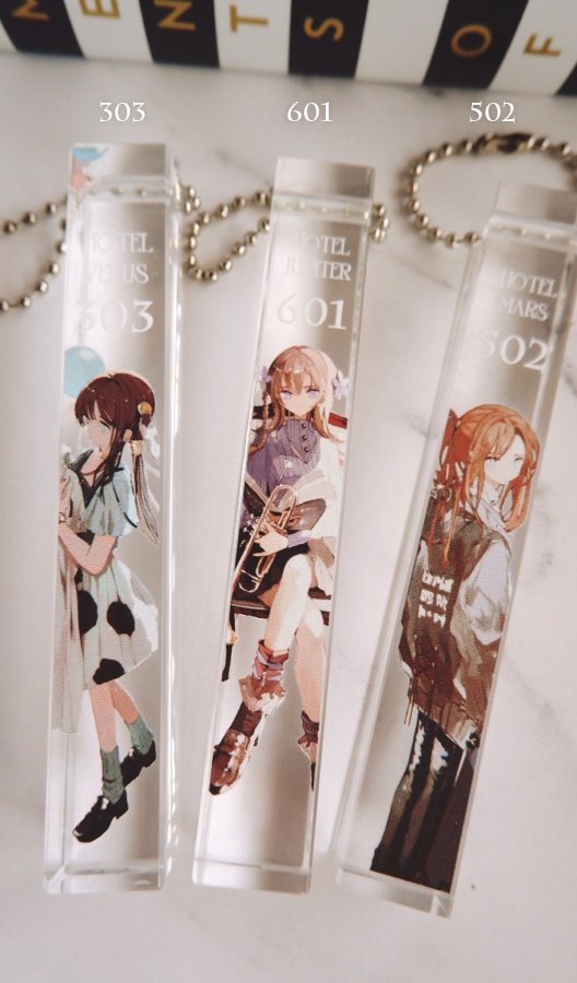 〚4/4NEW&再販〛ホテルルームキーホルダー