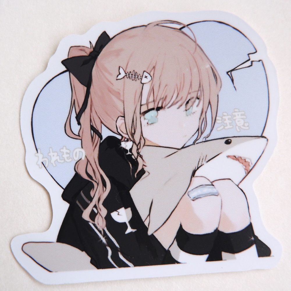 〚4/4再販〛われもの注意ステッカー