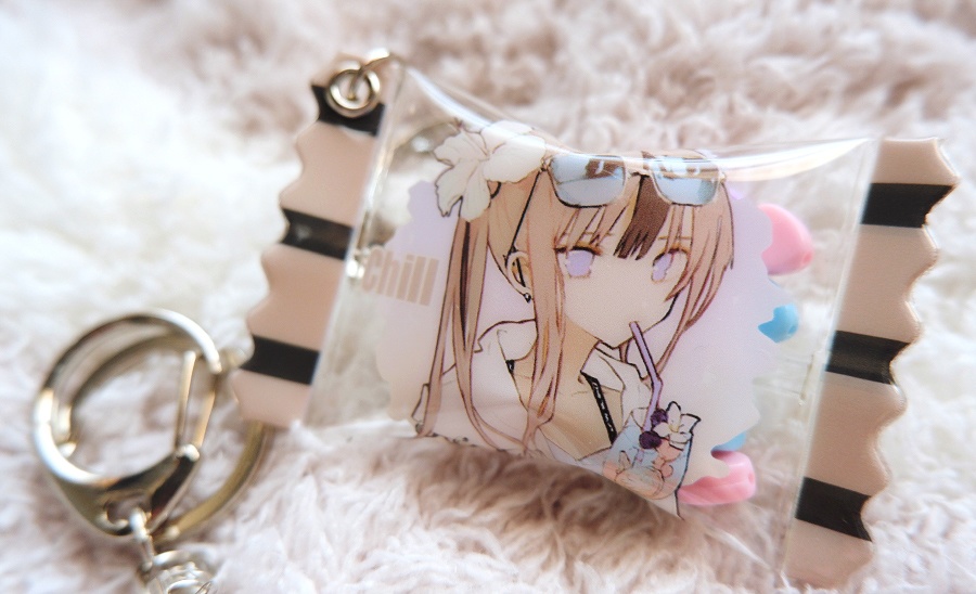 ジャンボキャンディ袋キーホルダー