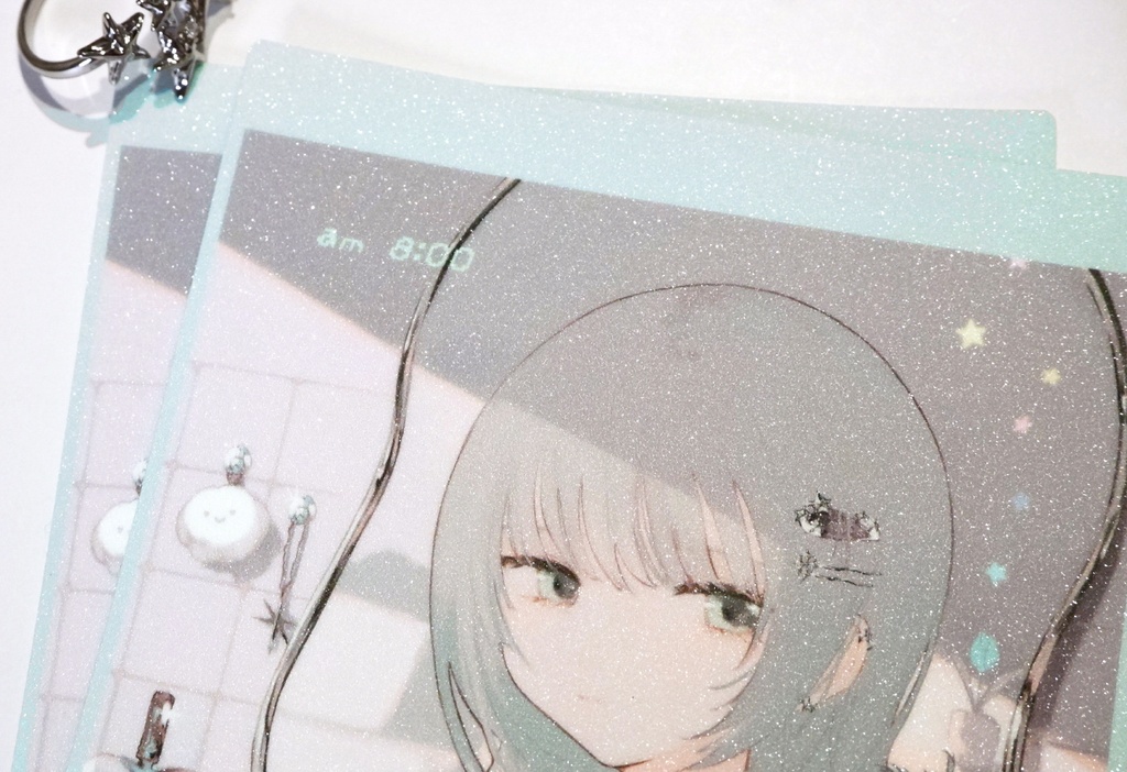 〚ꫛꫀꪝ〛きらざらステッカー3種〚サイン追加〛